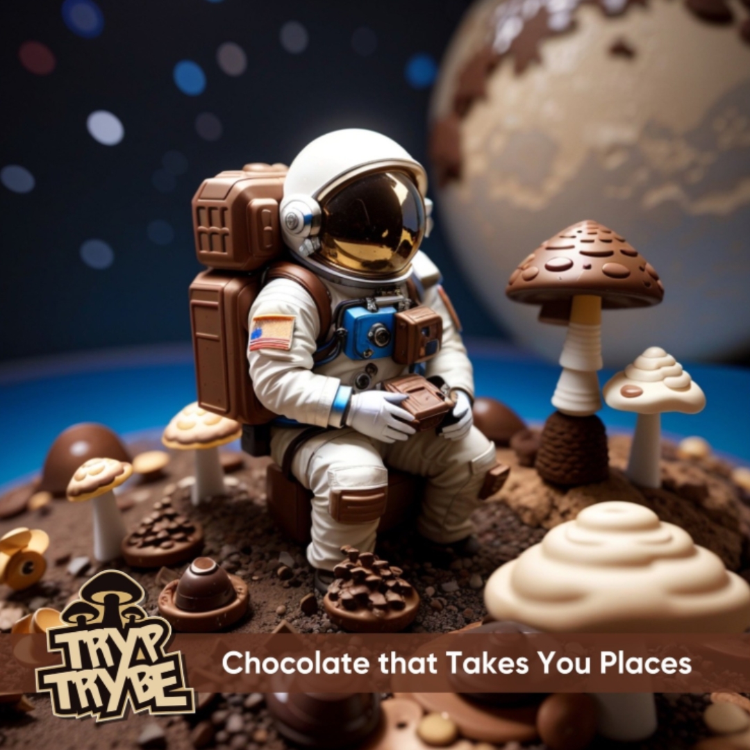 You are currently viewing Embarking on a Sweet Journey: The Rise of Tryp Trybe’s Psychedelic Chocolate Delights By Dan Gimpel